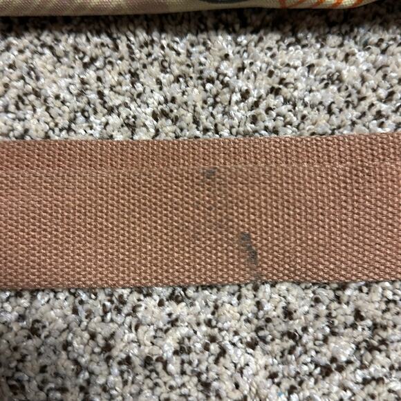 Fossil Key Per “Retro Leaves” Coated Canvas School/Messenger/Travel/Diaper Bag - Picture 8 of 9